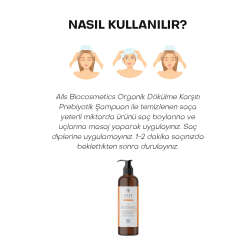 Alls Biocosmetics Organik Besleyici Prebiyotik Saç Kremi 350 ml - 4