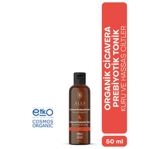 Alls Biocosmetics Organik CicaVera Prebiyotik Tonik 50 ml (Promosyon Ürünü) - 3