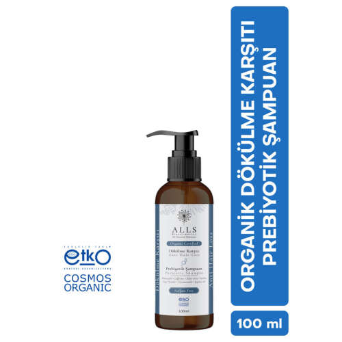 Alls Biocosmetics Organik Dökülme Karşıtı Prebiyotik Şampuan 100 ml - 4