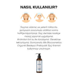 Alls Biocosmetics Organik Dökülme Karşıtı Prebiyotik Şampuan 100 ml - 6