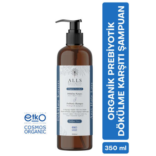Alls Biocosmetics Organik Dökülme Karşıtı Prebiyotik Şampuan 350 ml - 6
