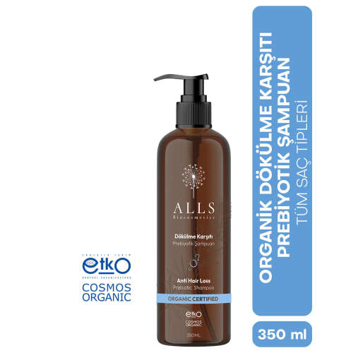 Alls Biocosmetics Organik Dökülme Karşıtı Prebiyotik Şampuan 350 ml - Alls Biocosmetics