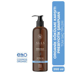 Alls Biocosmetics Organik Dökülme Karşıtı Prebiyotik Şampuan 350 ml - 1