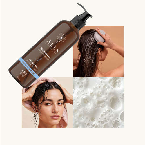 Alls Biocosmetics Organik Dökülme Karşıtı Prebiyotik Şampuan 350 ml - 7