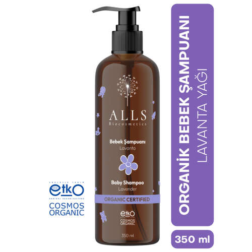 Alls Biocosmetics Organik Lavantalı Bebek Şampuanı 350 ml - 2
