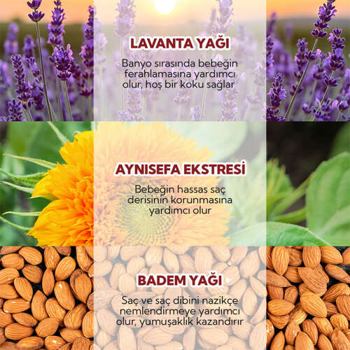 Alls Biocosmetics Organik Lavantalı Bebek Şampuanı 350 ml - 4