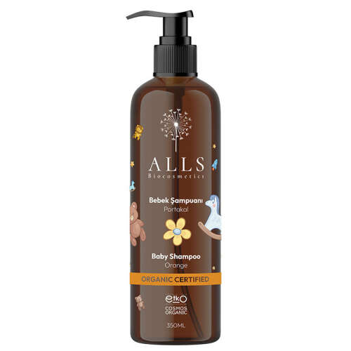 Alls Biocosmetics Organik Portakallı Bebek Şampuanı 350 ml - 2