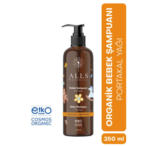 Alls Biocosmetics Organik Portakallı Bebek Şampuanı 350 ml - 2