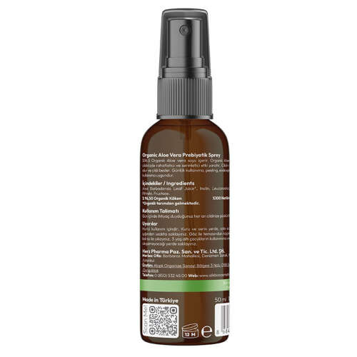 Alls Biocosmetics Organik Prebiyotik Aloe Vera Sprey 50 ml - 5