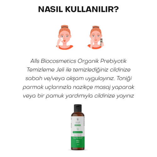 Alls Biocosmetics Organik Prebiyotik Gözenek Sıkılaştırıcı Tonik 100 ml - 5