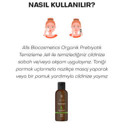 Alls Biocosmetics Organik Prebiyotik Gözenek Sıkılaştırıcı Tonik 100 ml - 4