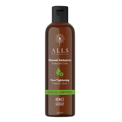 Alls Biocosmetics Organik Prebiyotik Gözenek Sıkılaştırıcı Tonik 200 ml - Alls Biocosmetics