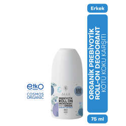 Alls Biocosmetics Organik Prebiyotik Roll on Deodorant 75 ml - Erkekler İçin - 1