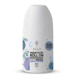 Alls Biocosmetics Organik Prebiyotik Roll on Deodorant 75 ml - Erkekler İçin - 2