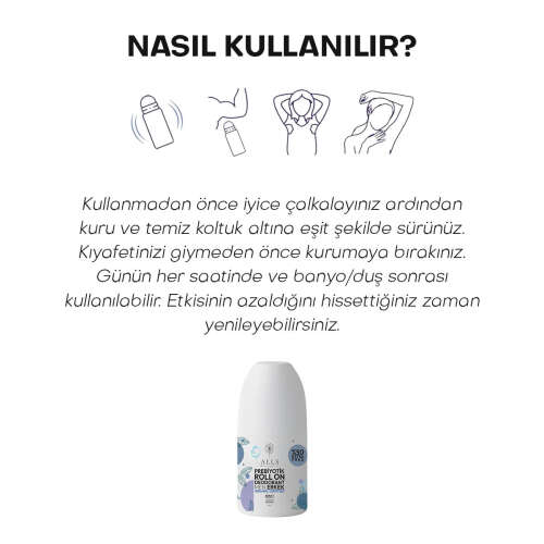 Alls Biocosmetics Organik Prebiyotik Roll on Deodorant 75 ml - Erkekler İçin - 6