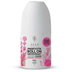 Alls Biocosmetics Organik Prebiyotik Roll on Deodorant 75 ml - Kadınlar İçin - 1
