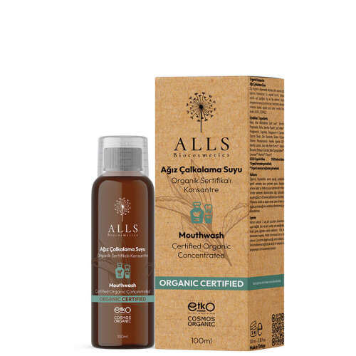 Alls Biocosmetics Organik Sertifikalı Konsantre Ağız Çalkalama Suyu 100 ml - 2