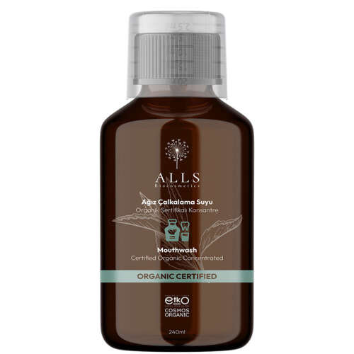 Alls Biocosmetics Organik Sertifikalı Konsantre Ağız Çalkalama Suyu 240 ml - 2
