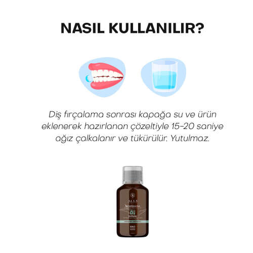 Alls Biocosmetics Organik Sertifikalı Konsantre Ağız Çalkalama Suyu 240 ml - 7