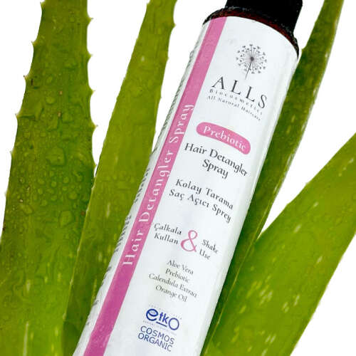 Alls Biocosmetics Organik Prebiyotik Kolay Tarama Saç Açıcı Sprey 140 ml - 5