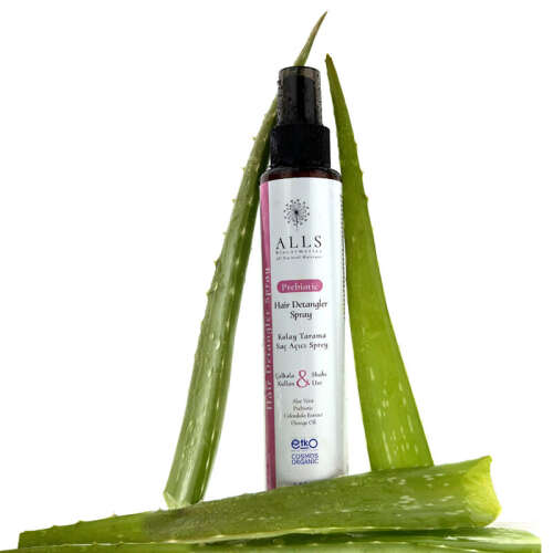 Alls Biocosmetics Organik Prebiyotik Kolay Tarama Saç Açıcı Sprey 140 ml - 6