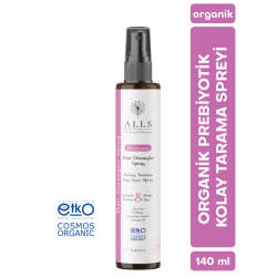 Alls Biocosmetics Organik Prebiyotik Kolay Tarama Saç Açıcı Sprey 140 ml - 9