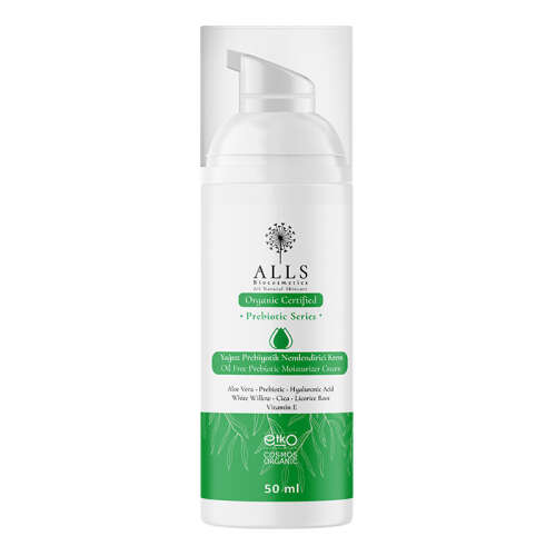 Alls Biocosmetics Organik Prebiyotik Yağsız Nemlendirici Krem 50 ml - 1
