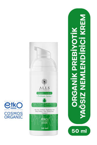 Alls Biocosmetics Organik Prebiyotik Yağsız Nemlendirici Krem 50 ml - 4