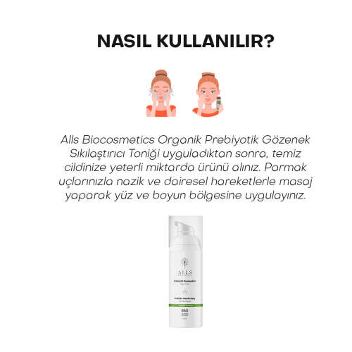 Alls Biocosmetics Organik Yağsız Prebiyotik Nemlendirici 50 ml - 7