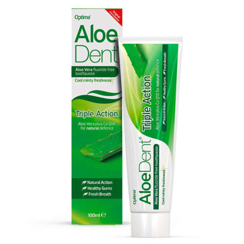 AloeDent Triple Action - 3 Etkili Diş Macunu 100 ml - AloeDent