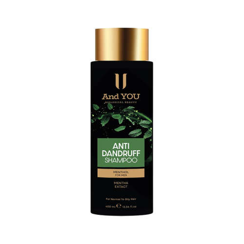 And You Antı-Dandruff Kepek Karşıtı Erkekler İçin Şampuan 400 ml - 1