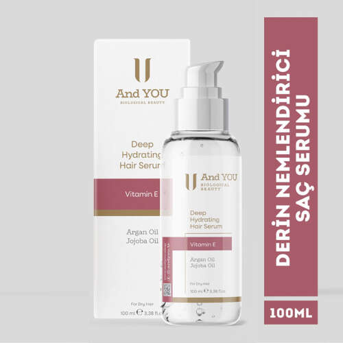 And You Argan Yağlı Saç Serumu 100 ml - 2
