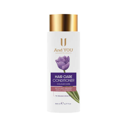 And You Haır Condıtıoner Colour Care - Renk Koruyucu Saç Bakım Kremi 200 ml - And You