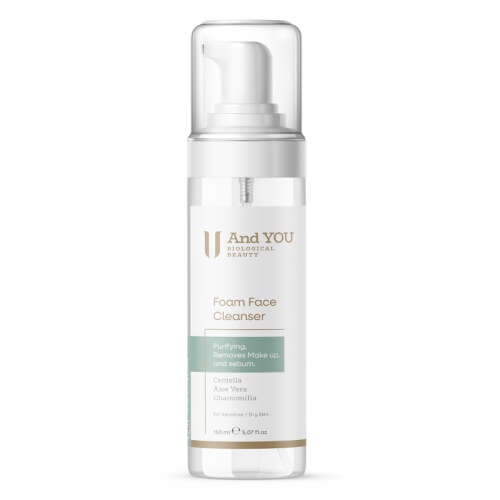 And You Hassas Ciltler İçin Yüz Temizleme Köpüğü 150 ml - And You