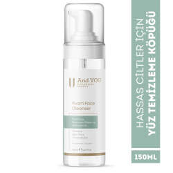 And You Hassas Ciltler İçin Yüz Temizleme Köpüğü 150 ml - 2