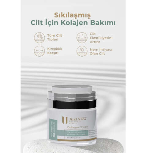 And You Kolajen Yüz Kremi 50 ml - 2