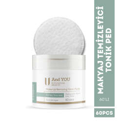 And You Makyaj Temizleyici Tonik Ped 60 Adet - 2