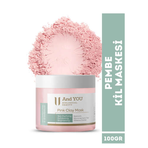 And You Pembe Kil Maskesi 100 gr - 2