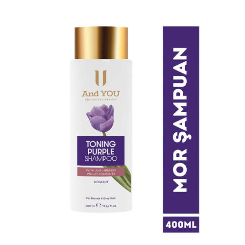 And You Tonıng Purple Mor Şampuan 400 ml - 2