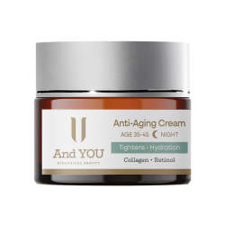 And You Yaşlanma Karşıtı Gece Kremi 50 ml – 35-45 Yaş Yoğun Bakım - 1