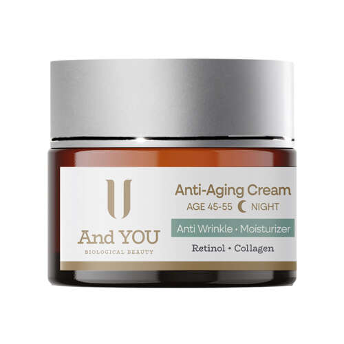 And You Yaşlanma Karşıtı Gece Kremi 50 ml 45-55 Yoğun Bakım - And You