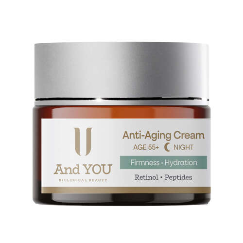And You Yaşlanma Karşıtı Gece Kremi 50 ml – 55+ Yaş Yoğun Bakım - And You