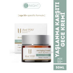 And You Yaşlanma Karşıtı Gece Kremi 50 ml – 55+ Yaş Yoğun Bakım - 2