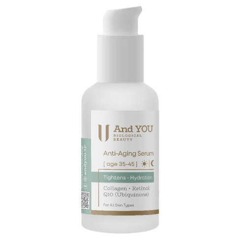 And You Yaşlanma Karşıtı Serum 30 ml – 35-45 Yaş Gece ve Gündüz - And You