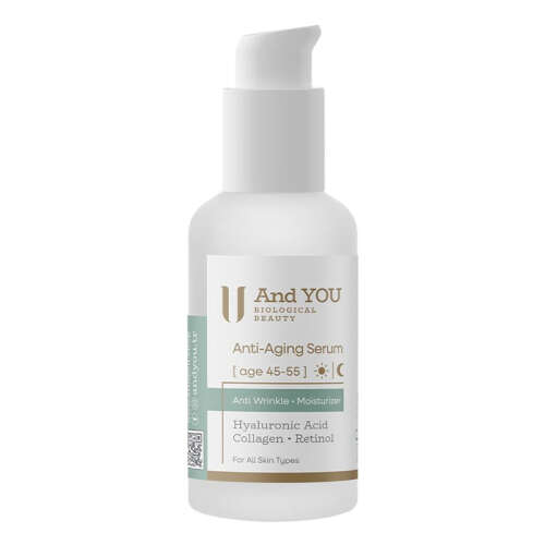 And You Yaşlanma Karşıtı Serum 30 ml - 45-55 Yaş Gece ve Gündüz Bakım - And You