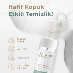 And You Yüz Temizleme Köpüğü 150 ml - 2