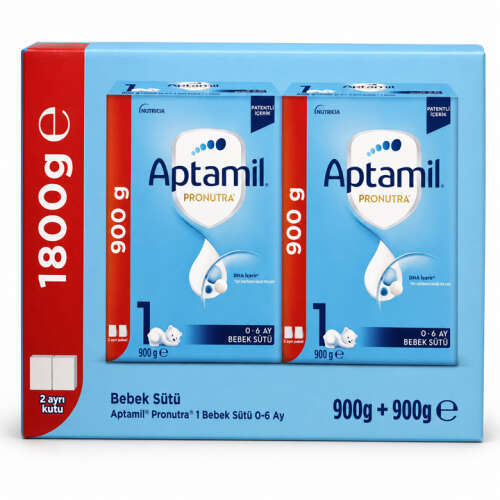 Aptamil Pronutra 1 Bebek Sütü 900 gr (2x900 gr) - Nutricia