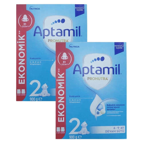 Aptamil Pronutra 2 900x2 gr ikili paket - Nutricia