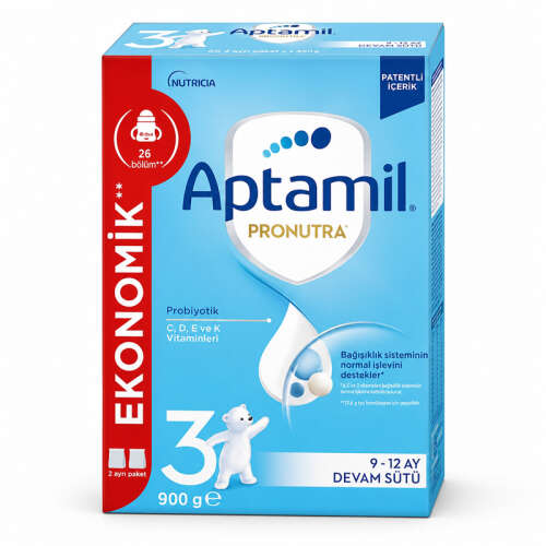 Aptamil Pronutra 3 Devam Sütü 900 gr (X2Adet) - Nutricia