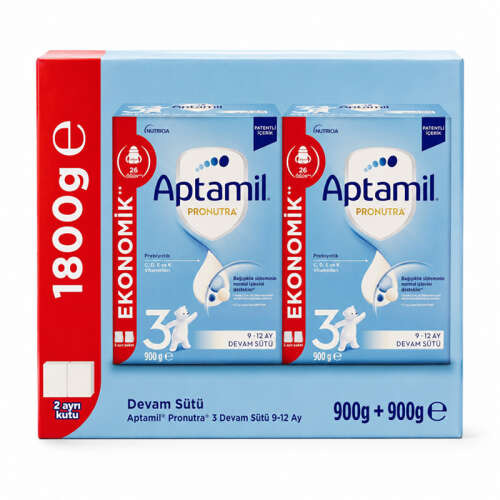 Aptamil Pronutra 3 Devam Sütü 900 gr (2x900 gr) - Nutricia
